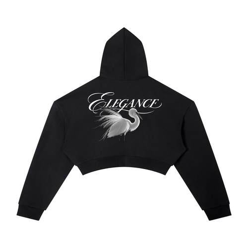 ELEGANCE Cropped Hoodie